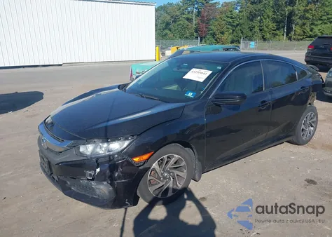 2016 Honda Civic Ex из США, поврежденный, VIN 2HGFC2F70GH507201